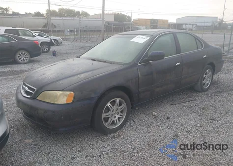 2001 Acura 3.2Tl из США, поврежденный, VIN 19UUA56681A019514